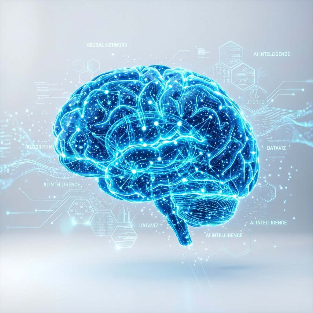 AI robotics and intelligent agent visualization